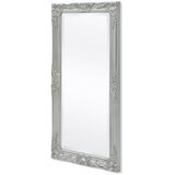  Zidno ogledalo u baroknom stilu 100 x 50 cm srebrno | shoptok.hr