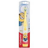 Colgate Kids Minions Battery Powered Toothbrush Extra Soft zobna ščetka na baterije 1 kos | Shoptok.si