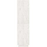 Ormarić za knjige / pregrada bijeli 80x35x135 cm od borovine | shoptok.hr