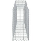 Lučne gabionske košare 15 kom 200x30x60/80 cm pocinčano željez | shoptok.hr