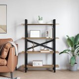  Polica Umjetnički hrast 100 x 33,5 x 140 cm Konstruirano drvo | shoptok.hr