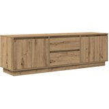 TV ormarić s LED svjetlima artisan hrast 160,5x41x50 cm | shoptok.hr