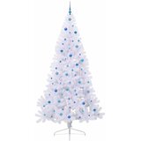  Umjetno božićno drvce Bijela 240 cm PVC i čelik | shoptok.hr
