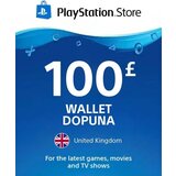 Sony playstation dopuna - psn store 100 funti (uk) wallet gift card / digital Cene