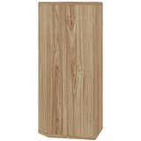  Kutni kupaonski ormarić s ogledalom boja hrasta 30 x 24 x 60 cm | shoptok.hr