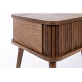 Zuiver Rjava nočna omarica v orehovem dekorju Barbier – | Shoptok.si