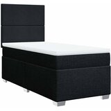  Box spring krevet s madracem crni 90x190 cm od tkanine | shoptok.hr
