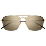 Saint Laurent Ženske Sunčane naočale SL 309 Gold | shoptok.hr