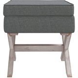  Tabure za pohranu tamnosivi 45 x 45 x 49 cm od tkanine | shoptok.hr