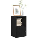 vidaXL Regal za knjige crni hrasta 31x24x52 cm od konstruiranog drva Cijene
