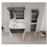 Hanah home Kupatilski ormarić sa umivaonikom i ogledalom (2 komada) Tivoli 100 698 Cene