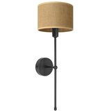  Zidna lampa MADELA 1xE14/40W/230V juta/crna | Eponuda.com