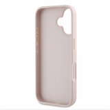 Guess PU Grained 4G Metal Logo Zadní Kryt pro iPhone 16 Pink Ovitek za telefon Vijolična | Shoptok.si