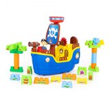 Polesie Piratski brod sa kockama | ePonuda.com