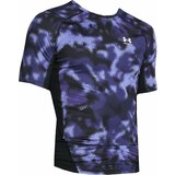 Under Armour UA HG Armour Printed SS Majica Vijolična | Shoptok.si