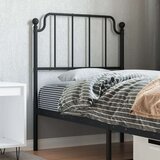  Kovinsko posteljno vzglavje črno 80 cm, (20953030) Cene