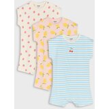 Sinsay Pamučni romperi s motivom voća 3 pack | shoptok.hr