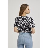 Marisse Women's Blouse L-Ts-4342 Black_White | shoptok.hr