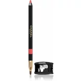 Chanel Le Crayon Lèvres Long Lip Pencil svinčnik za ustnice za dolgoobstojen učinek odtenek 196 Rose Poudré 1,2 g