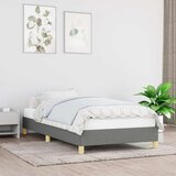  Okvir za krevet bez madraca tamnosivi 90x190 cm od tkanine | shoptok.hr