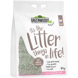 Greenwoods sprijemljivi mačji pesek iz naravne gline - Varčno pakiranje: 2 x 12 kg Cene