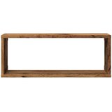  Zidne kockaste police 6 kom Staro drvo 60x15x23 cm | shoptok.hr