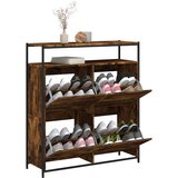 Ormarić za cipele s 4 ladice boja hrasta 100x34x112 cm | shoptok.hr