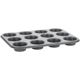 Pekač za muffine 35x26,5xh3cm / 12 delni / inox, prevleka, (5000198128)