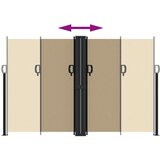  Bočna tenda na uvlačenje bež 160x1200 cm | shoptok.hr