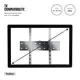 Vonhaus 26-55 tilting TV wall mount up to 40kg | shoptok.hr