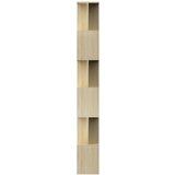 Ormarić za knjige / pregrada boja hrasta 80x24x192 cm iverica | shoptok.hr