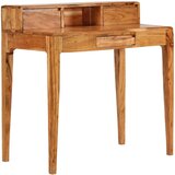  Pisaći stol s ladicama od masivnog drva 88 x 50 x 90 cm | shoptok.hr