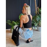 Edoti Women's striped crop top SL | Shoptok.si