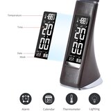  Brilagi - LED prigušiva stona lampa sa displejem PELLE LED/7W/230V braon | Eponuda.com