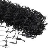 vidaXL Čelična ograda s lancem siva 0.8x25 m | shoptok.hr