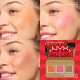 NYX Professional Makeup Holiday Buttermelt paleta za lice nijansa Light/Medium 3x4 g | shoptok.hr