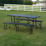  Nc3404 tamno siva sklopivna vrtna klupa 180 cm nils camp | shoptok.hr
