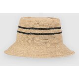 Brixton Ellee Straw Bucket hat tan / black | Shoptok.si