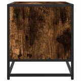 TV ormarić boja hrasta 91x40x46 cm konstruirano drvo i metal | shoptok.hr