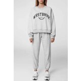 Madmext Mad Girls Gray Women's Tracksuit Suit Mg835 Cene