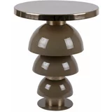 Leitmotiv Metalni okrugao pomoćni stol ø 46 cm Tess –