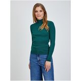 Orsay Green Ribbed Sweater - Women | shoptok.hr