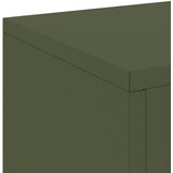  Stalak za biljke 2 pcs Maslinovo zelena 24 x 24 x 55 cm Čelik | shoptok.hr