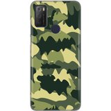 Telempire silikonska maska print skin za alcatel 1S 2021/3L 2021/A1 alpha 21 army maslinasta Cene