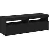 vidaXL TV ormarići s LED svjetlima 2 kom crni 60 x 35 x 40 cm | shoptok.hr