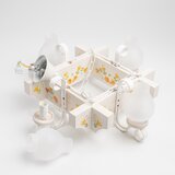  Brilagi - Luster na lancu QUEEN 4xE14/40W/230V bukva/krem | Eponuda.com