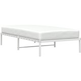Metalni okvir za krevet bijeli 100x190 cm | Shoptok.si
