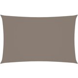 vidaXL Senčno jadro oksford blago pravokotno 2,5x5 m taupe Cene