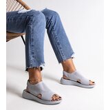 Gemre Gray platform sandals Rawia | ePonuda.com