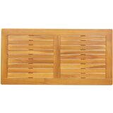 vidaXL Miza 100x50x2,2 cm Pravokotna iz trdnega lesa akacije | Shoptok.si